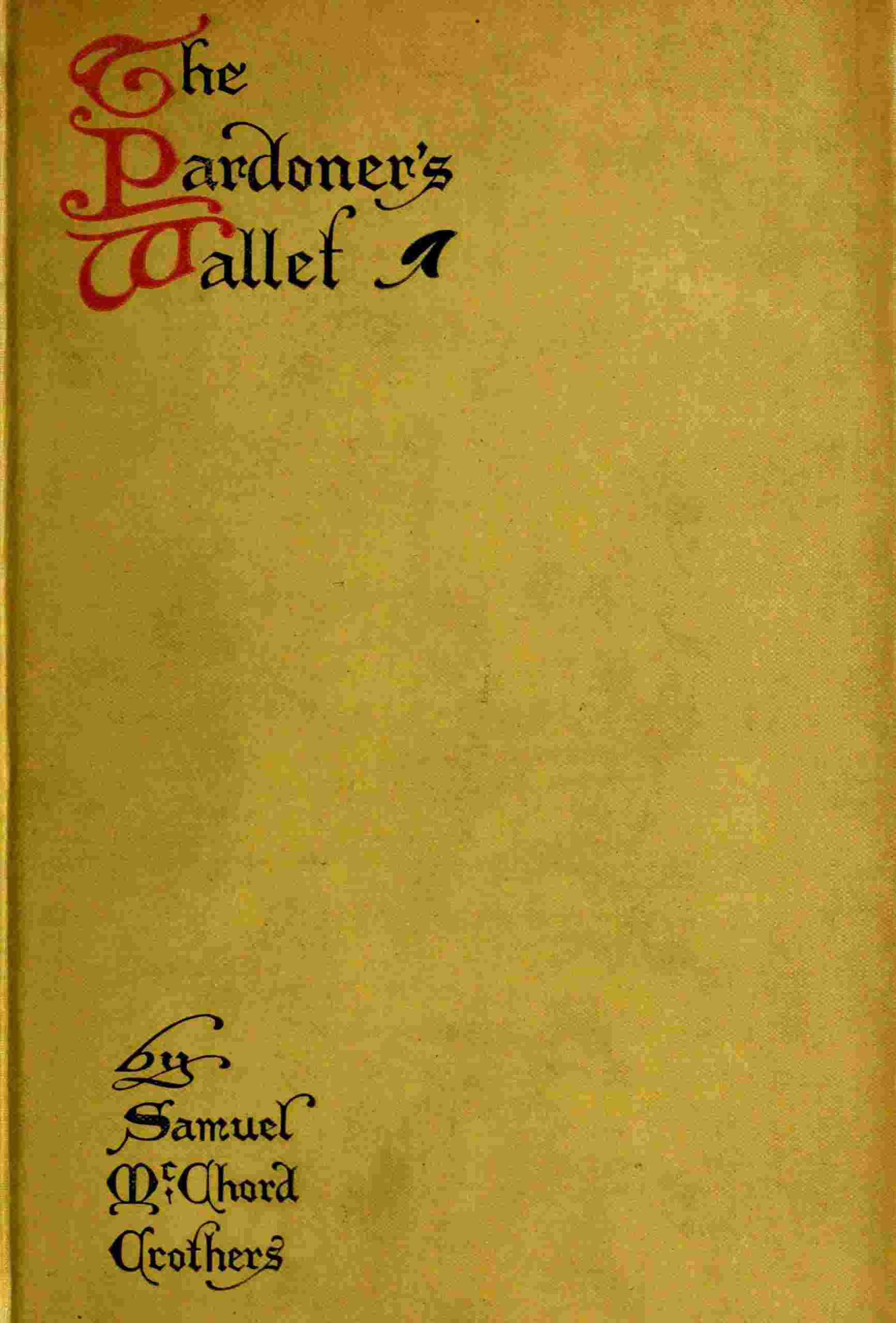 The Pardoner's Wallet cover