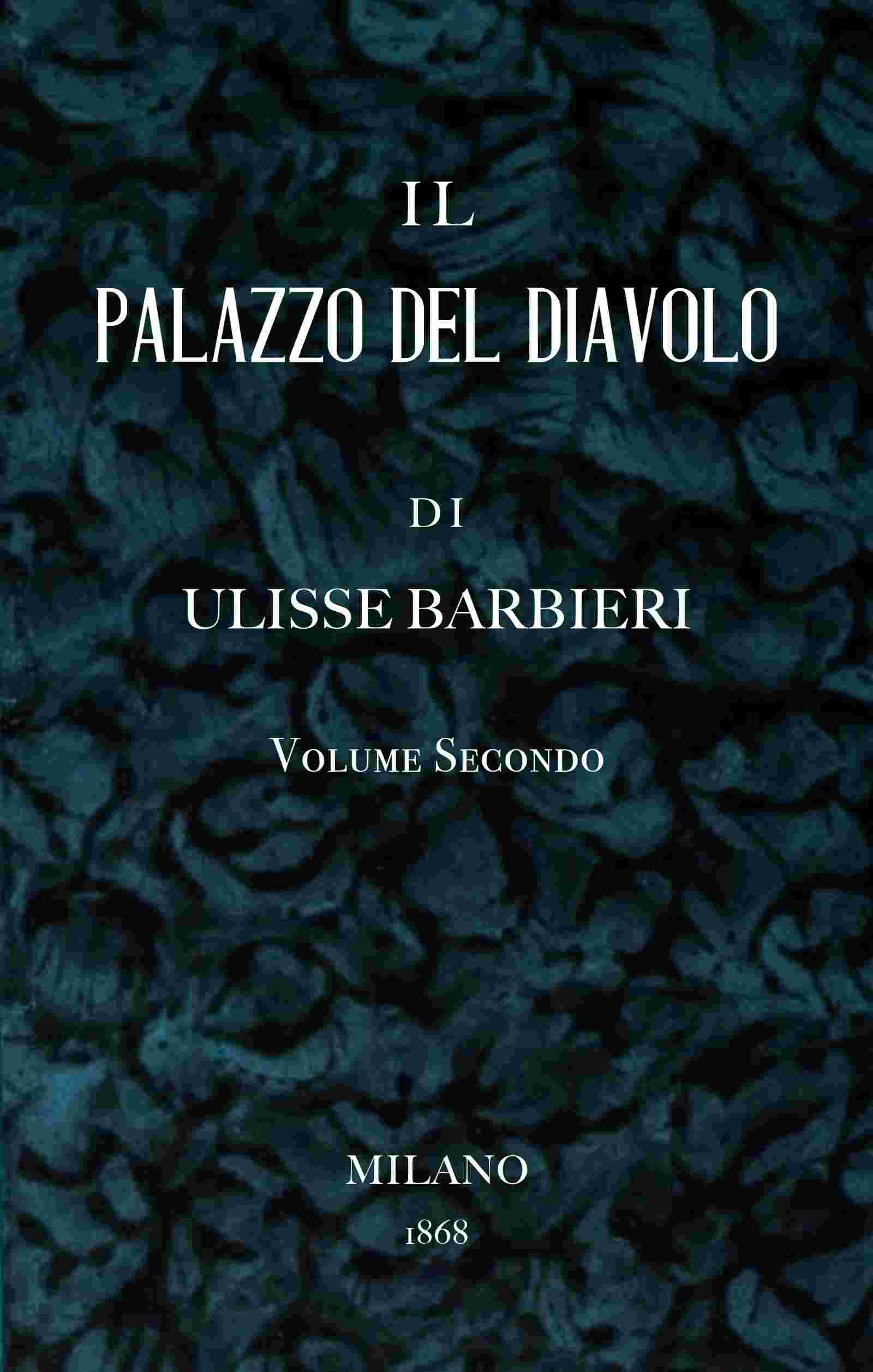 Il palazzo del diavolo, vol. 2/2 cover