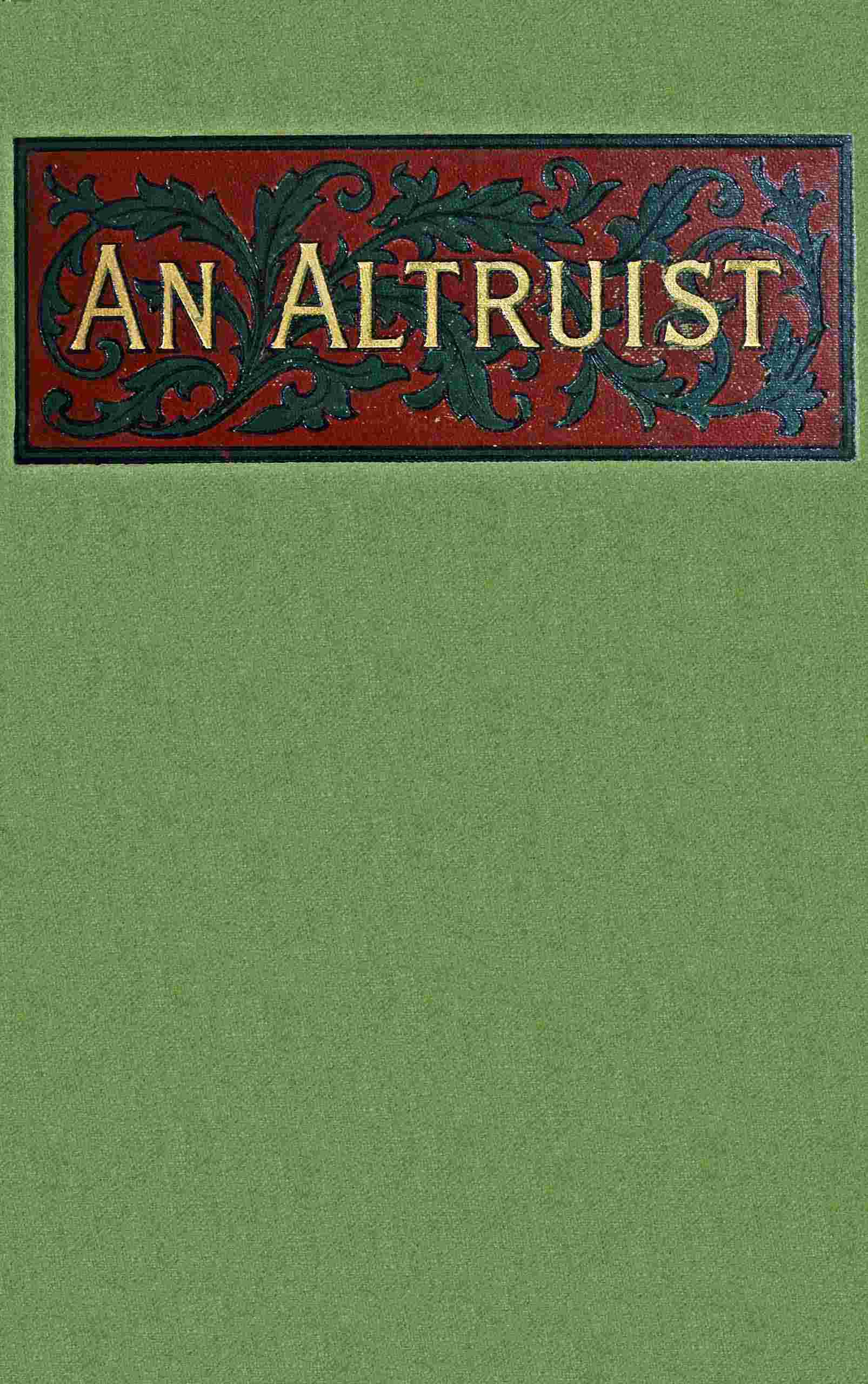 An altruist cover
