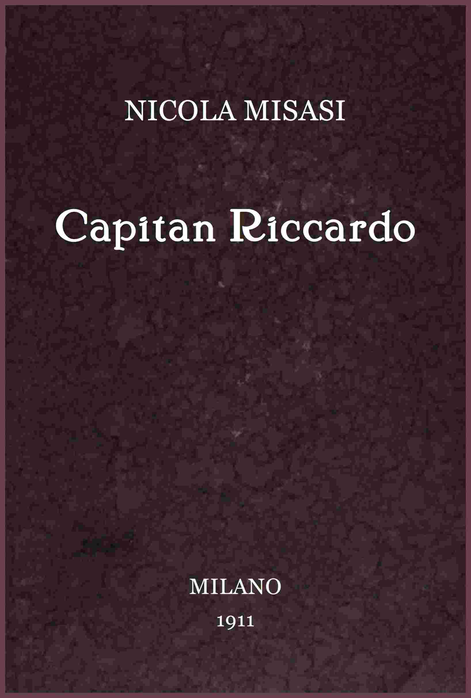 Capitan Riccardo cover