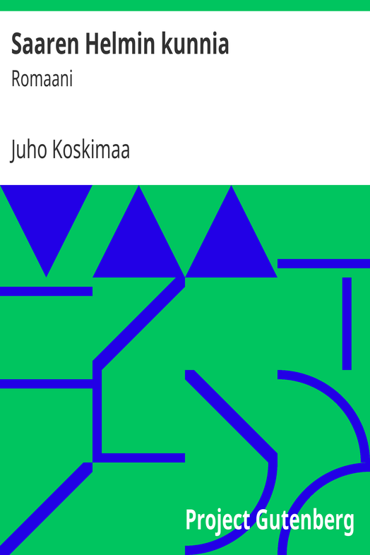 Saaren Helmin kunnia cover