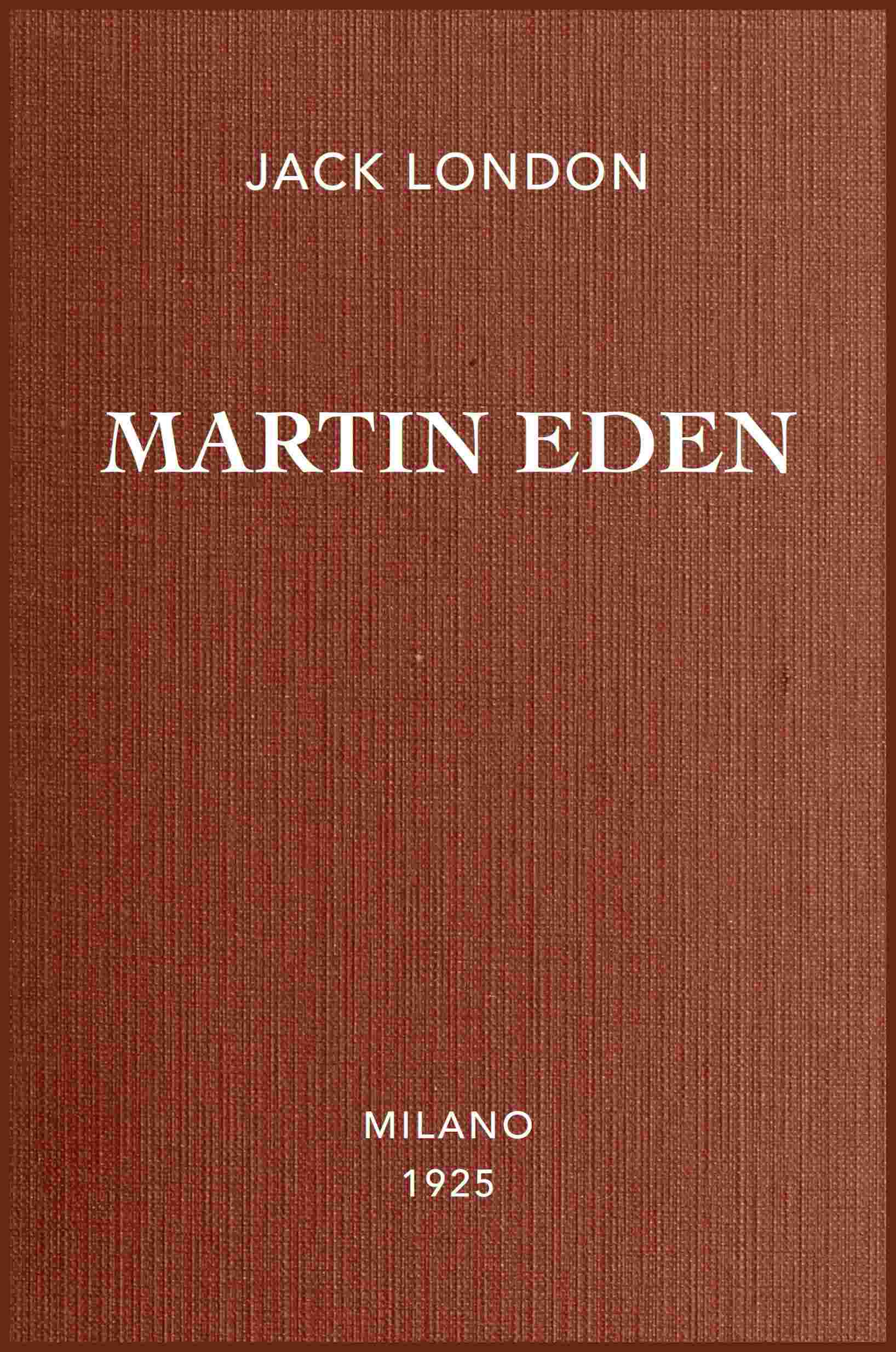 Martin Eden cover