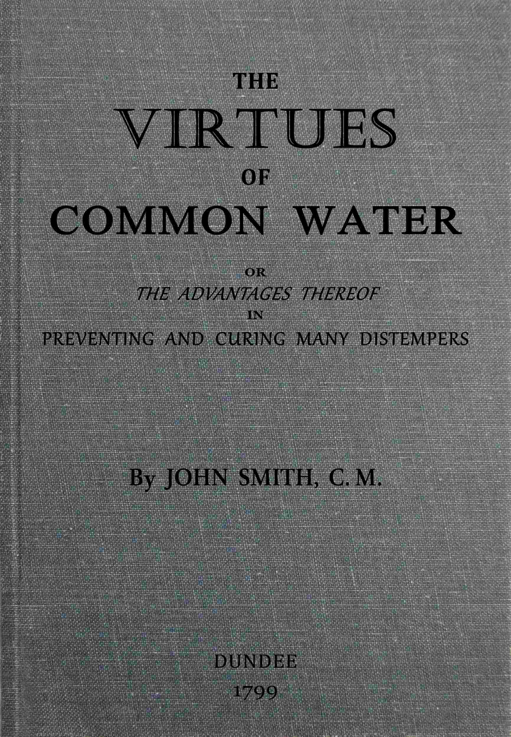 The virtues of common water cover