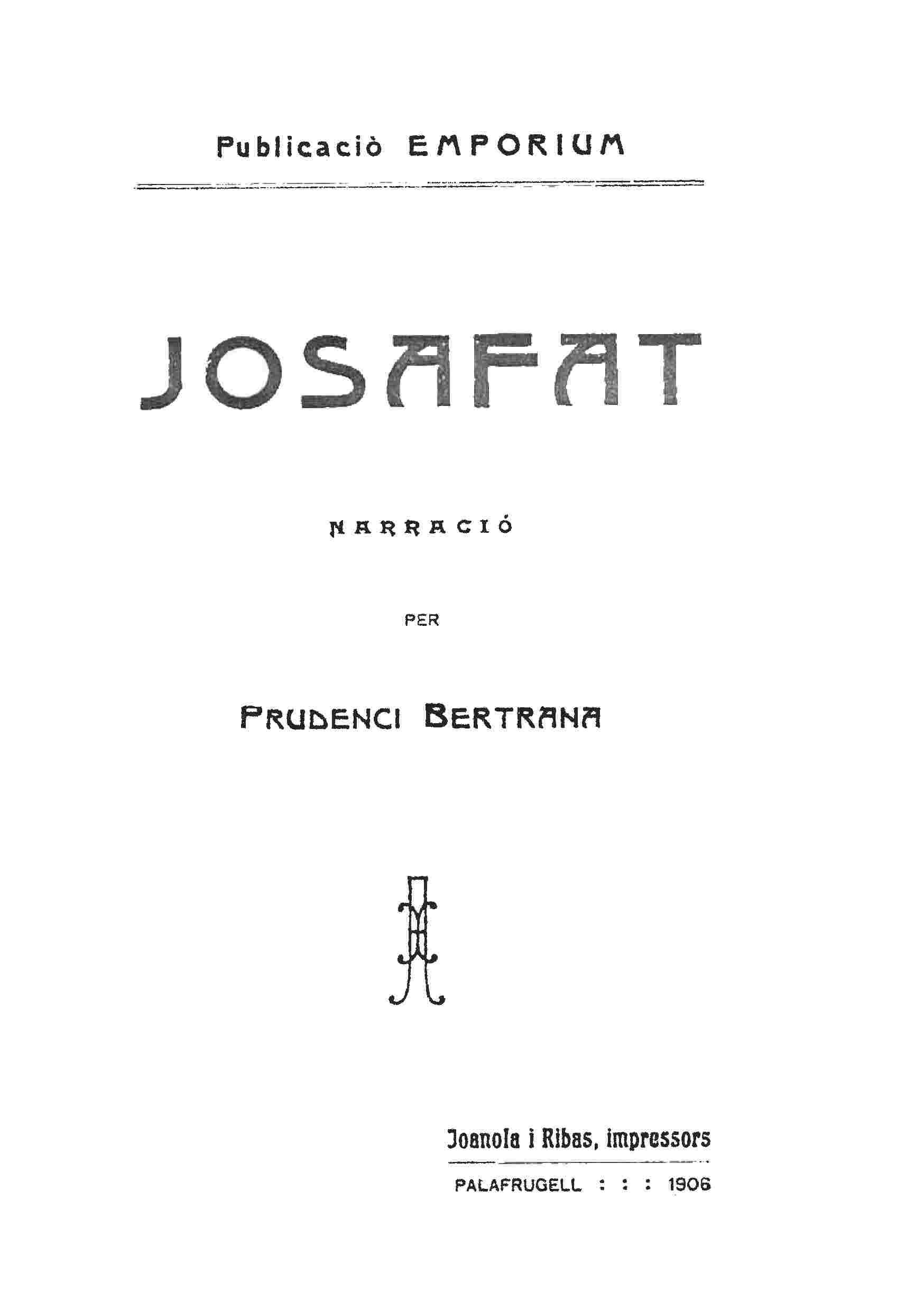 Josafat cover