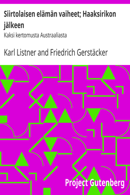 Siirtolaisen elämän vaiheet; Haaksirikon jälkeen cover