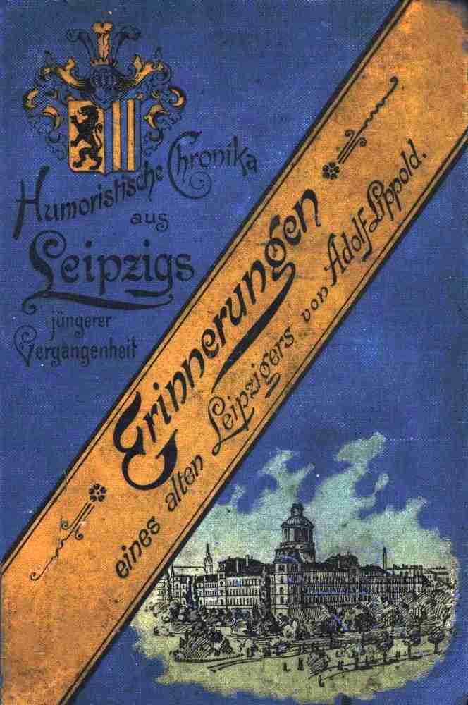 Erinnerungen eines alten Leipzigers cover