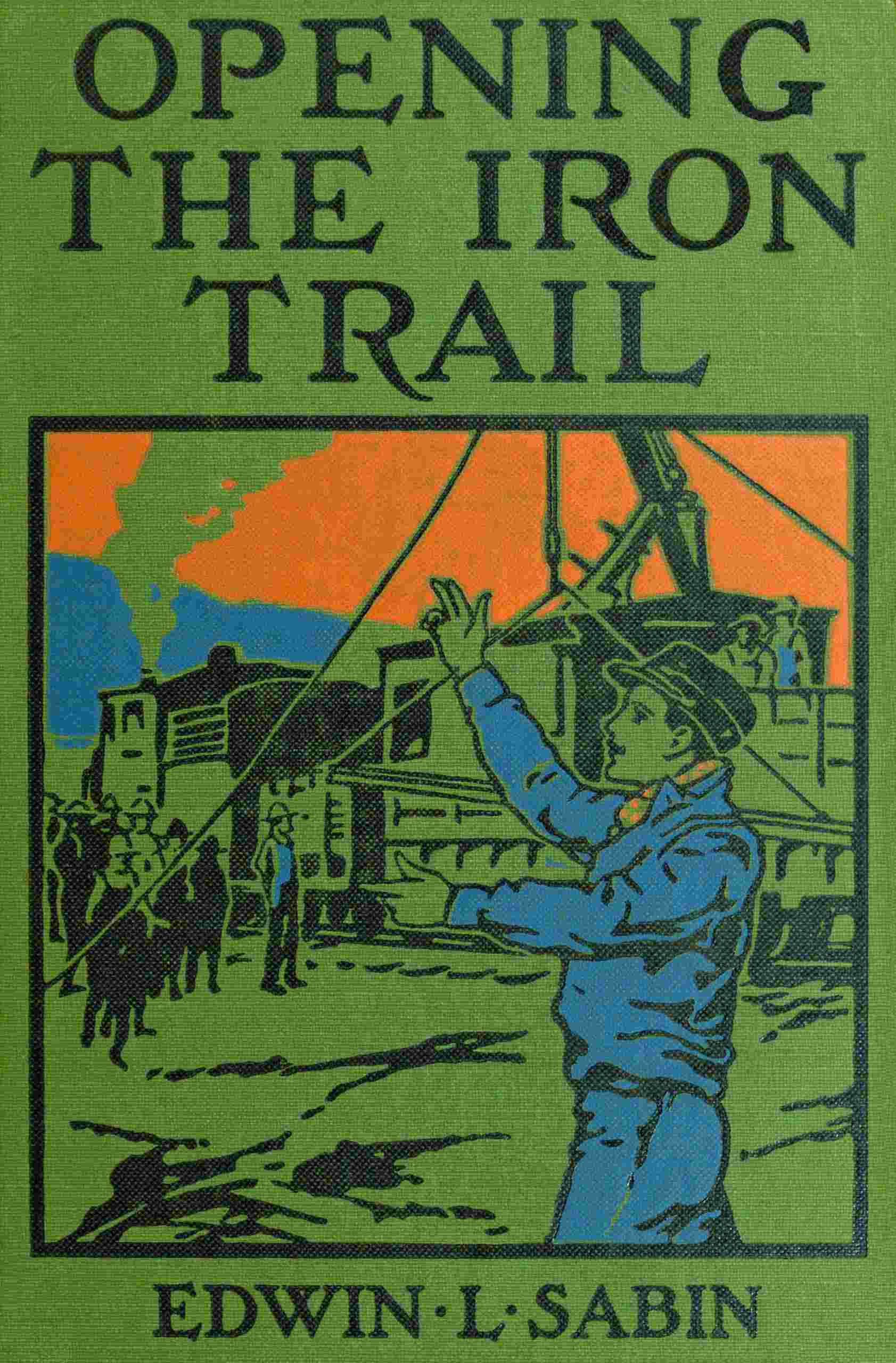 Opening the iron trail cover
