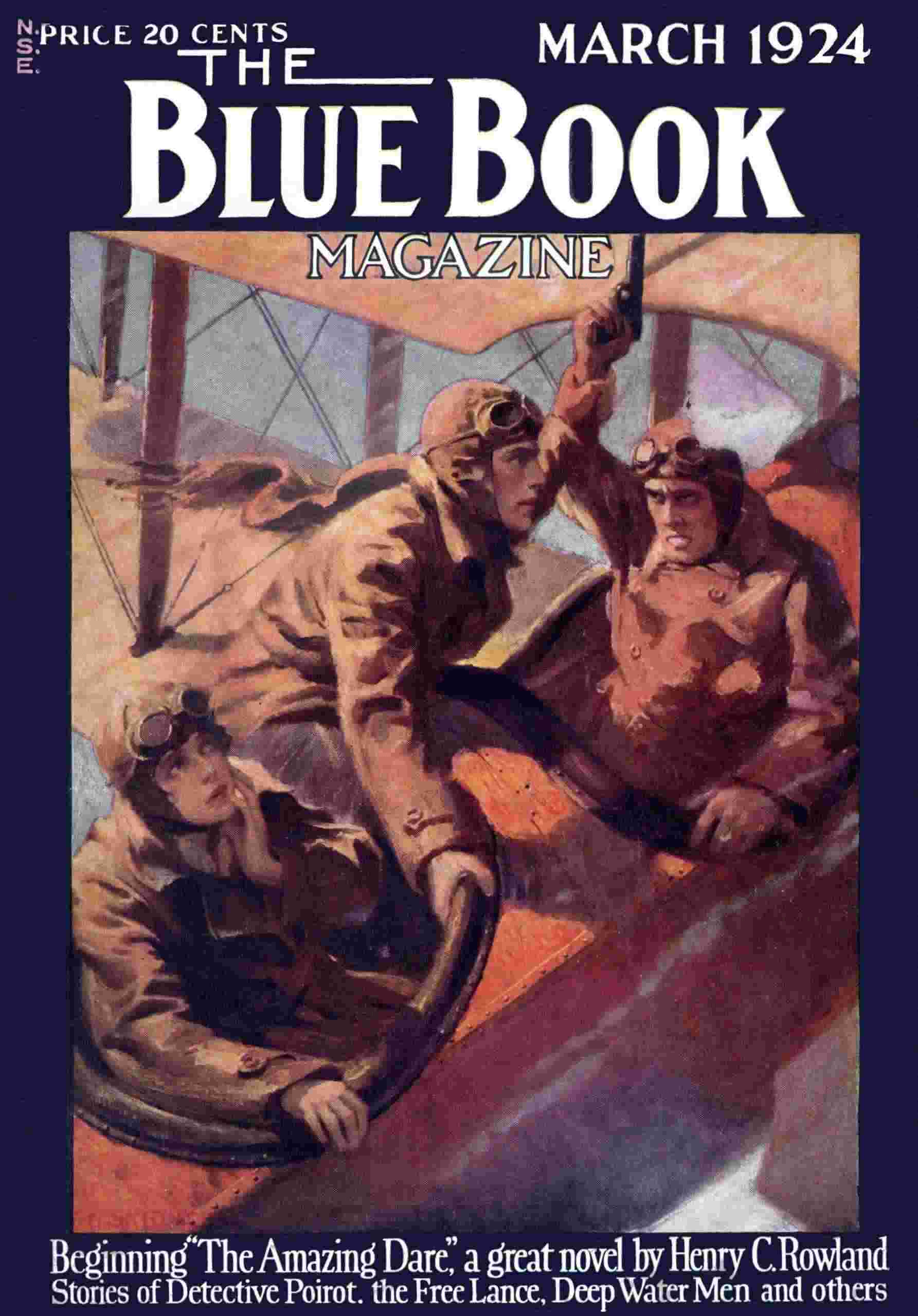 Into the blue cover