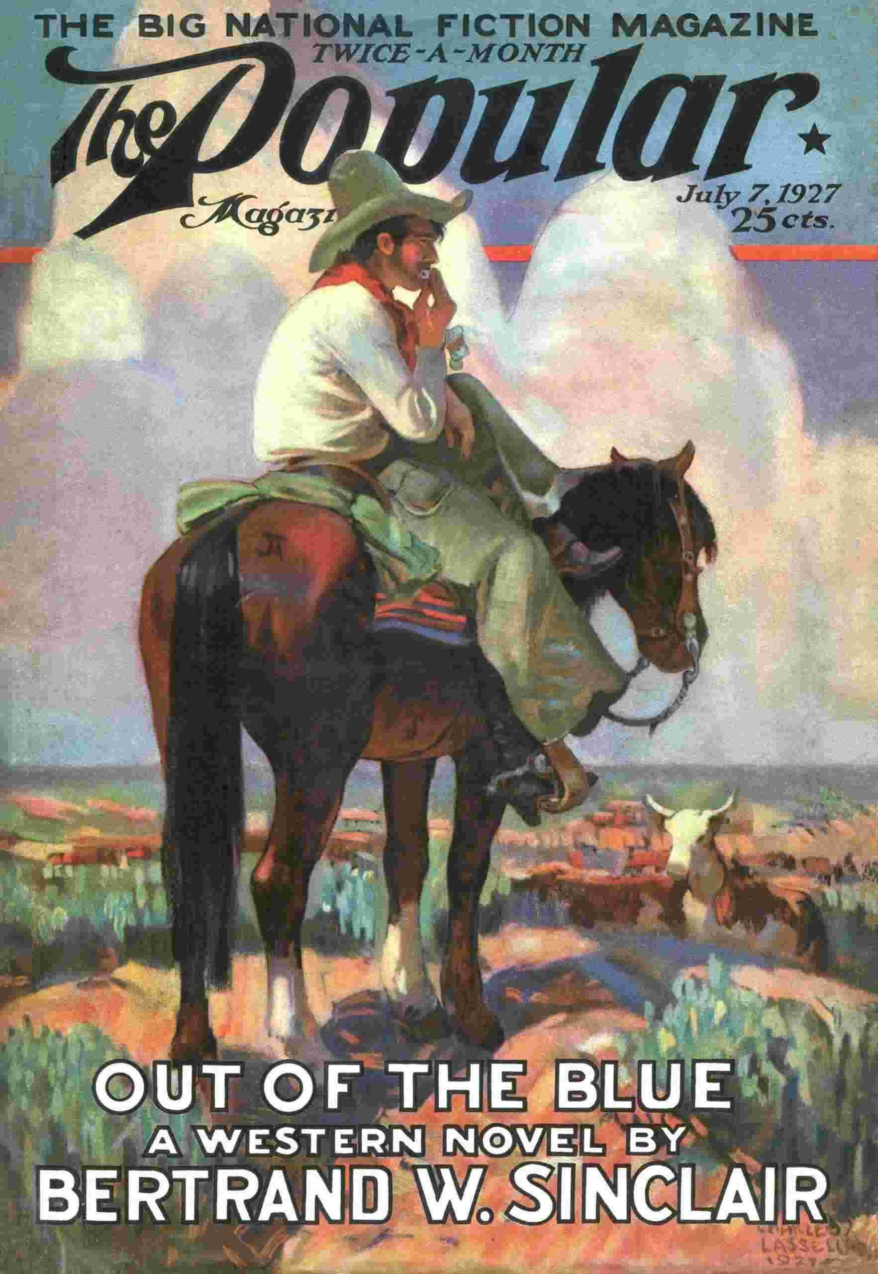 Out of the blue cover