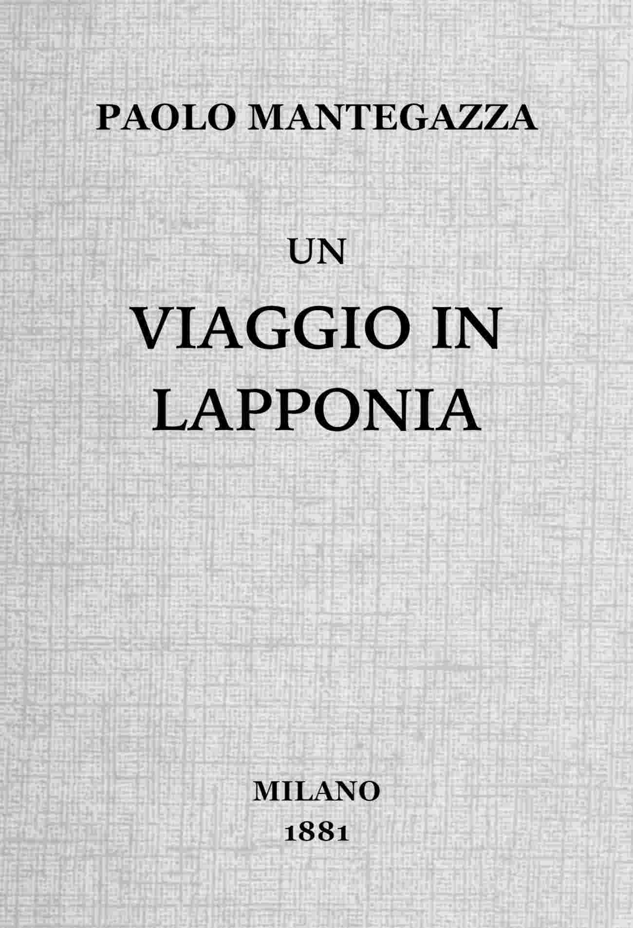 Un viaggio in Lapponia coll'amico Stephen Sommier cover
