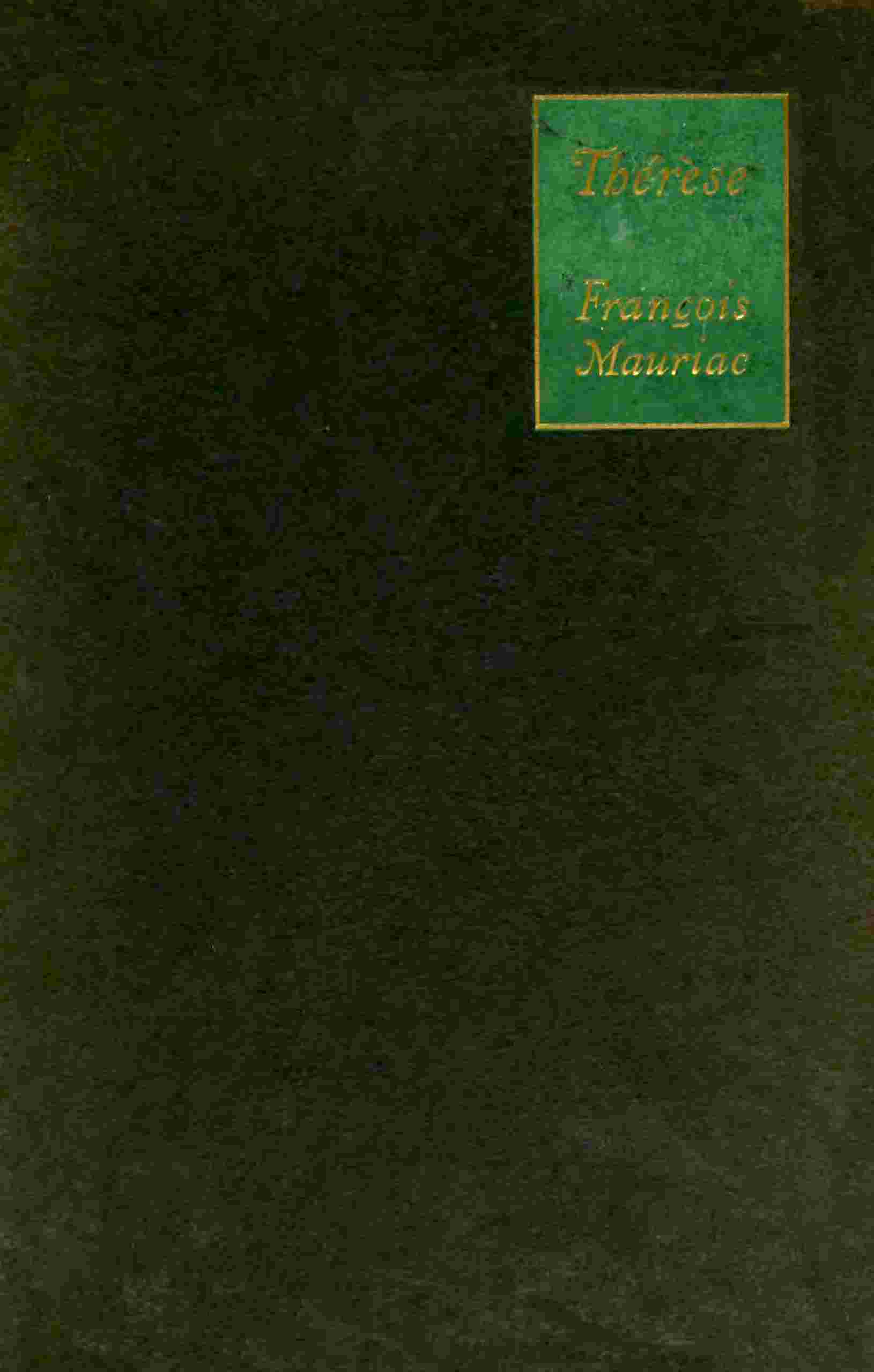 Thérèse cover