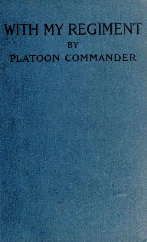 With my regiment cover