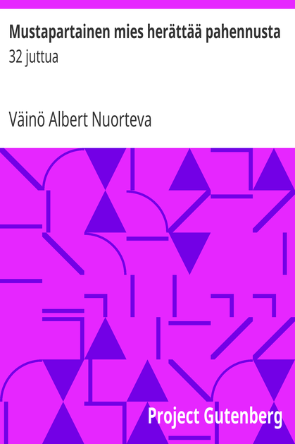 Mustapartainen mies herättää pahennusta cover