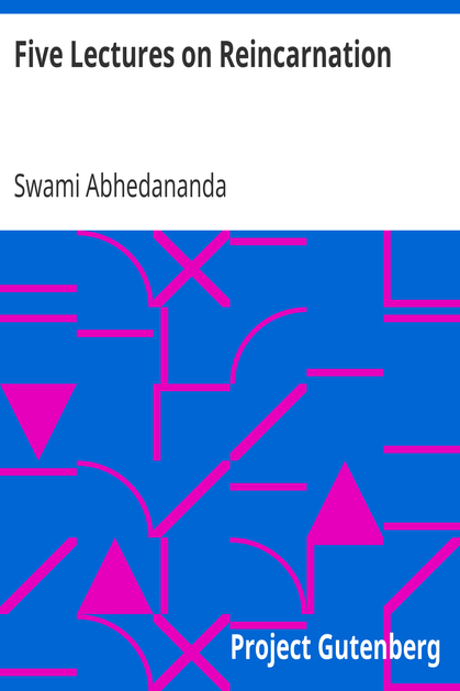 Five Lectures on Reincarnation cover