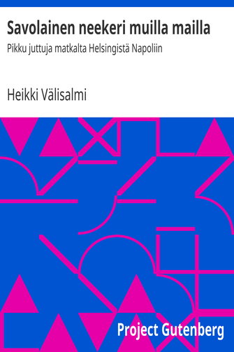 Savolainen neekeri muilla mailla cover