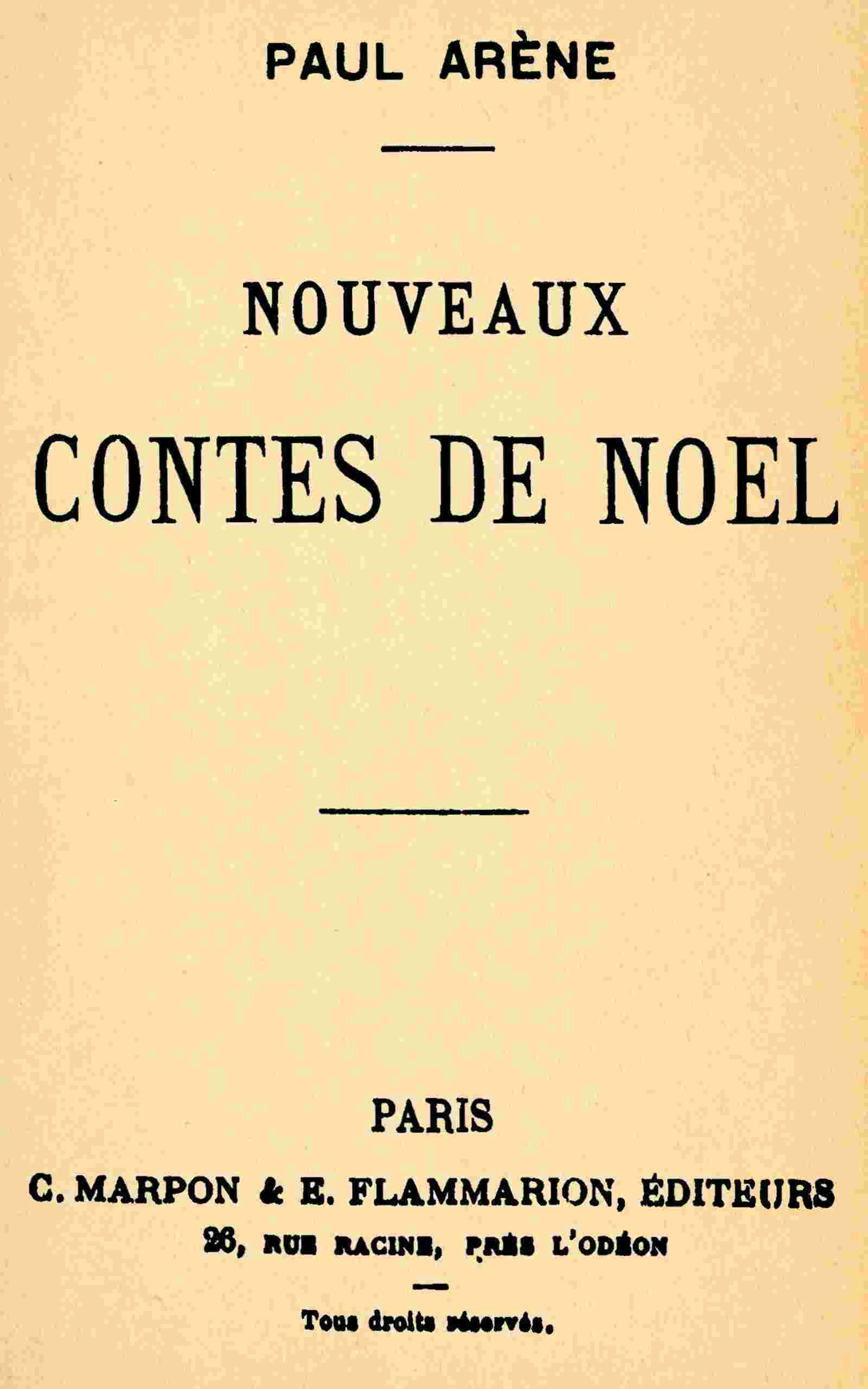 Nouveaux contes de Noël cover
