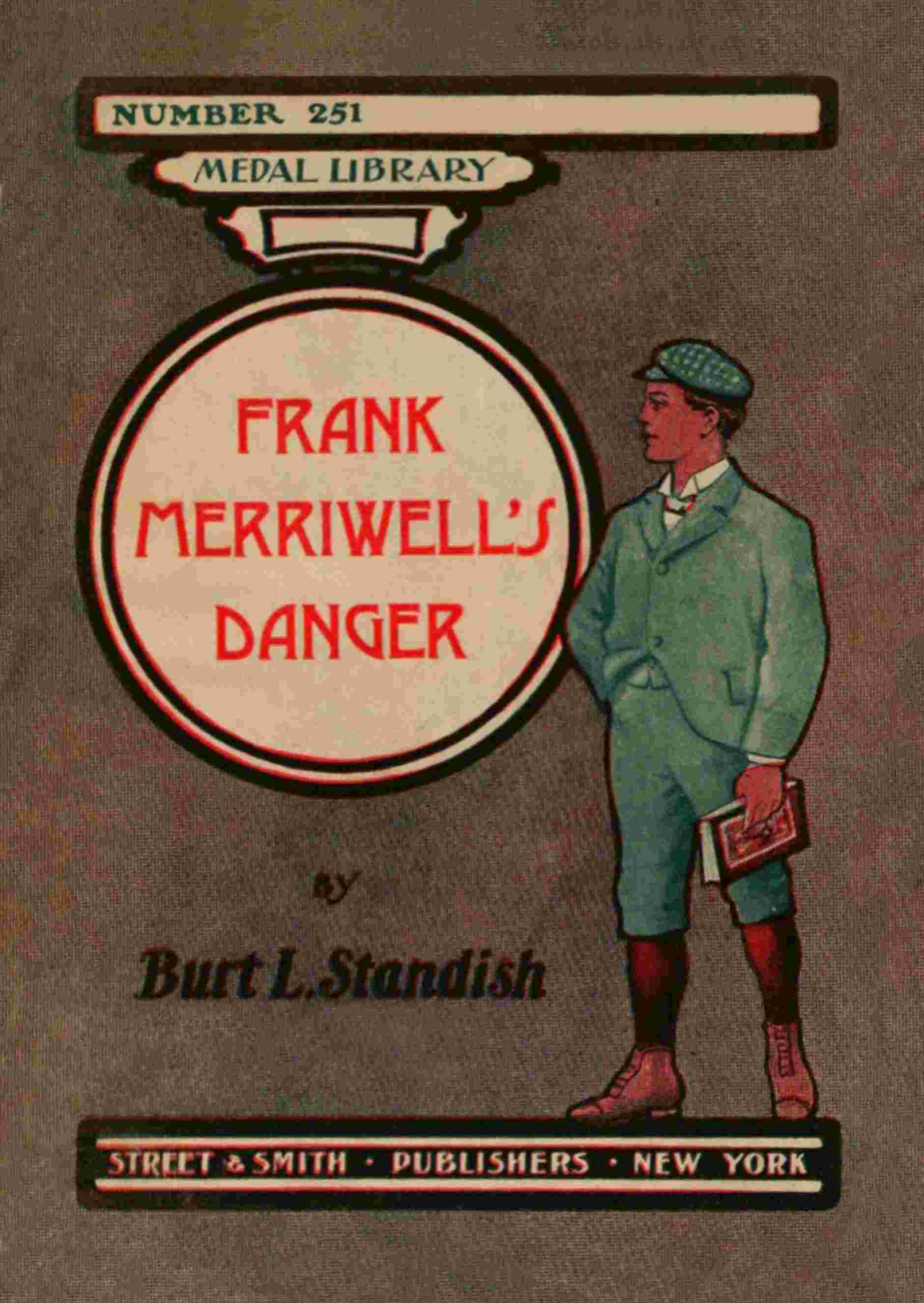 Frank Merriwell's danger cover