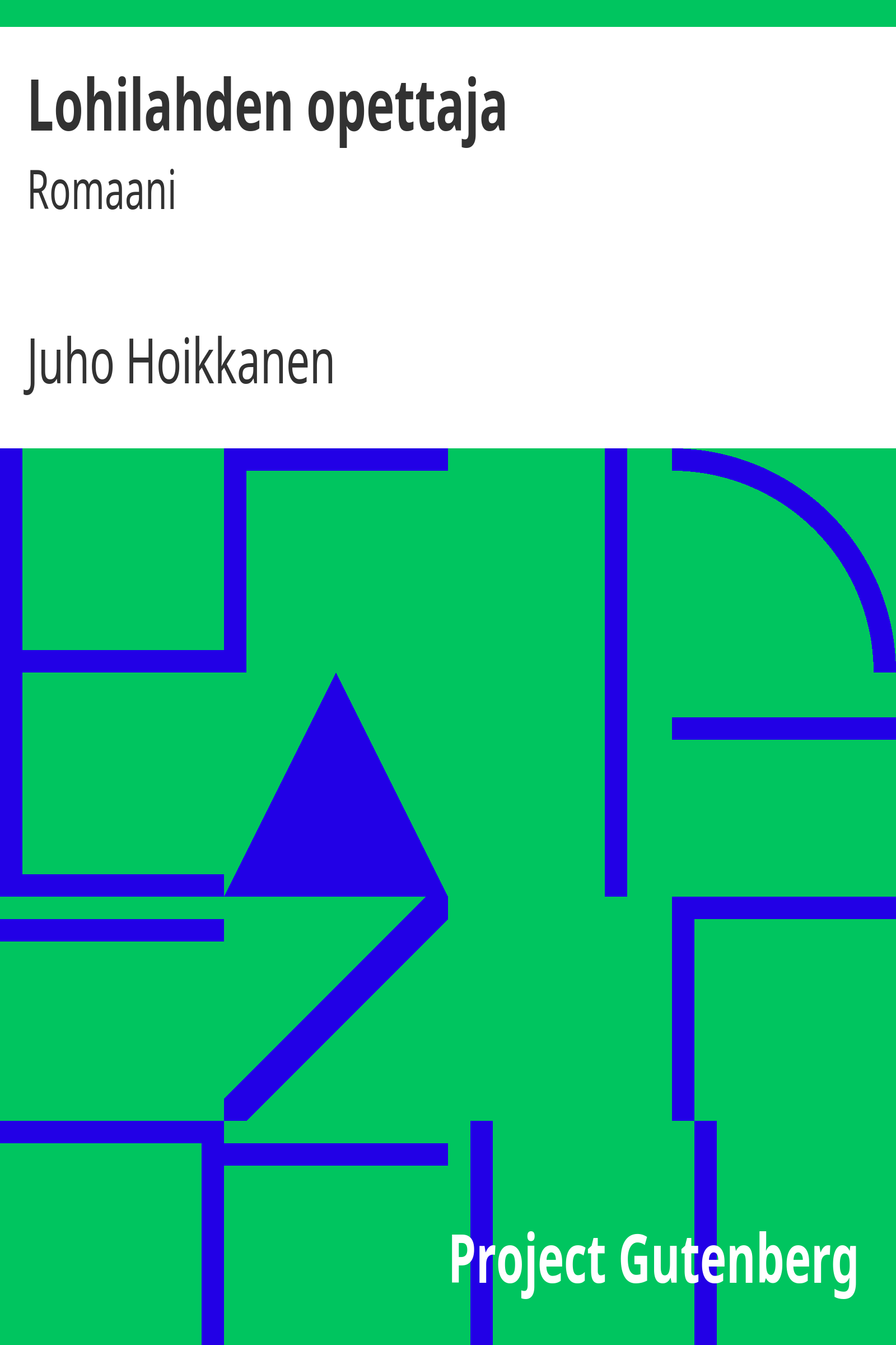 Lohilahden opettaja cover