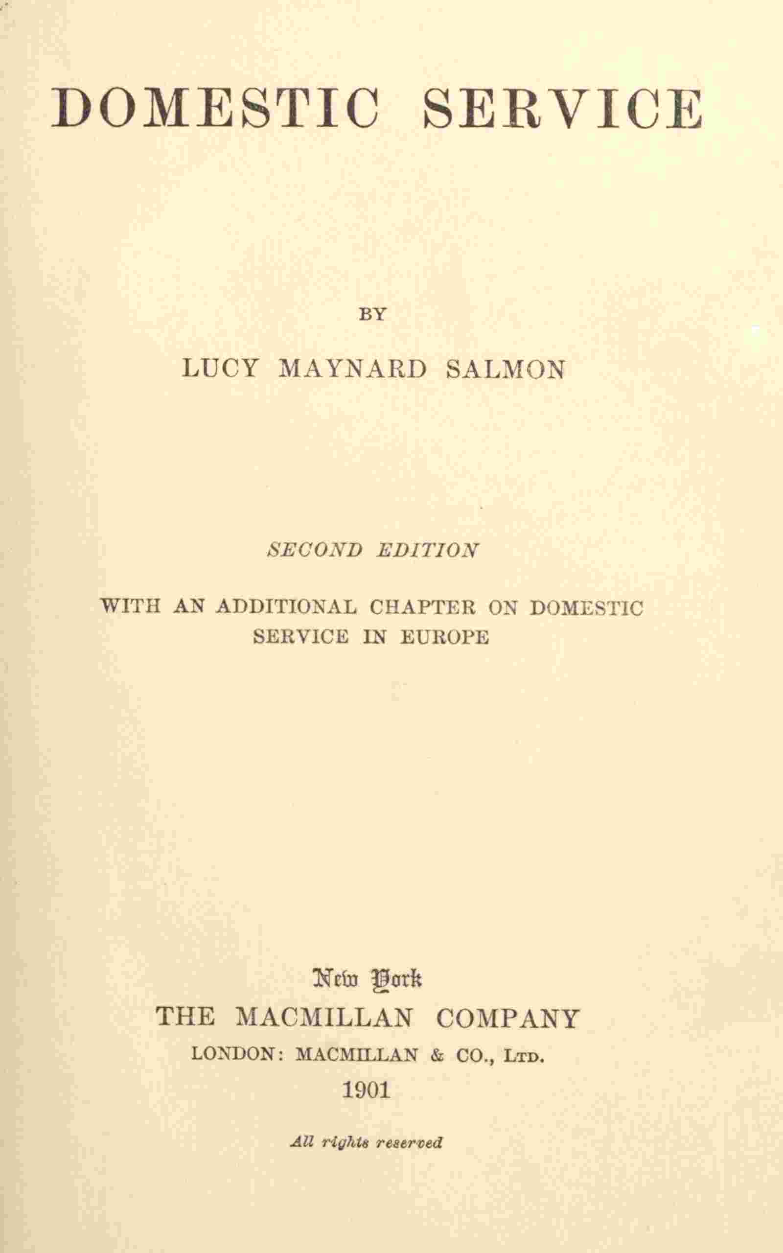 Domestic service cover