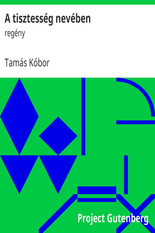 A tisztesség nevében cover