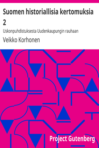 Suomen historiallisia kertomuksia 2 cover