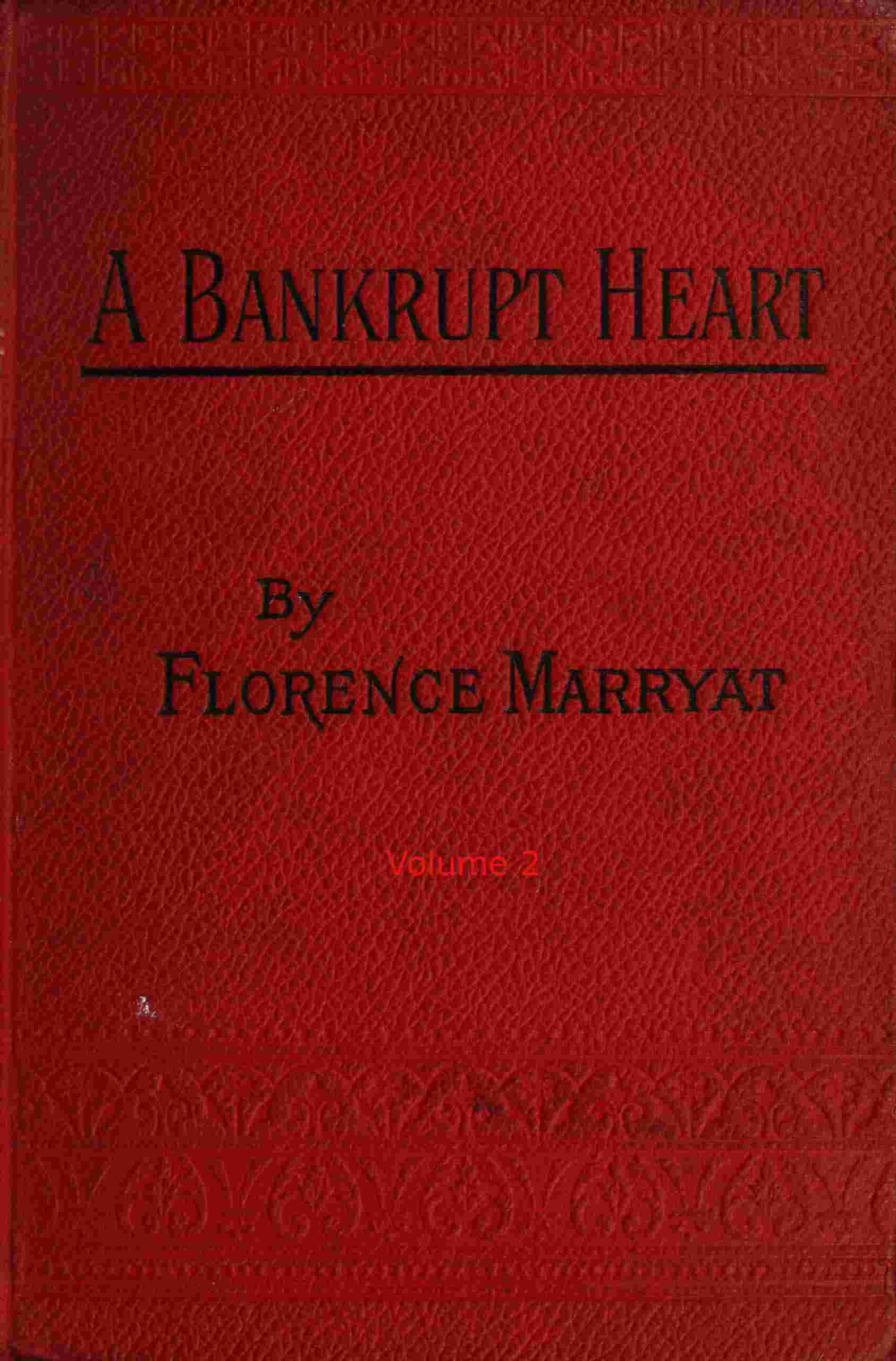 A bankrupt heart, Vol. 2 (of 3) cover