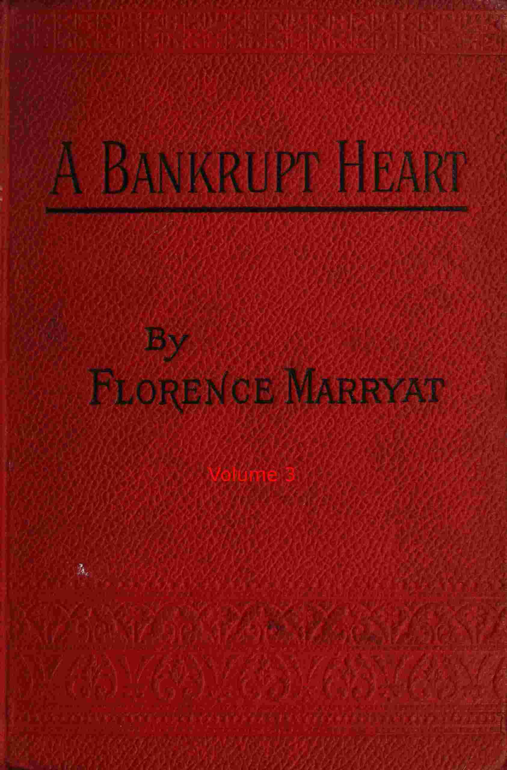 A bankrupt heart, Vol. 3 (of 3) cover