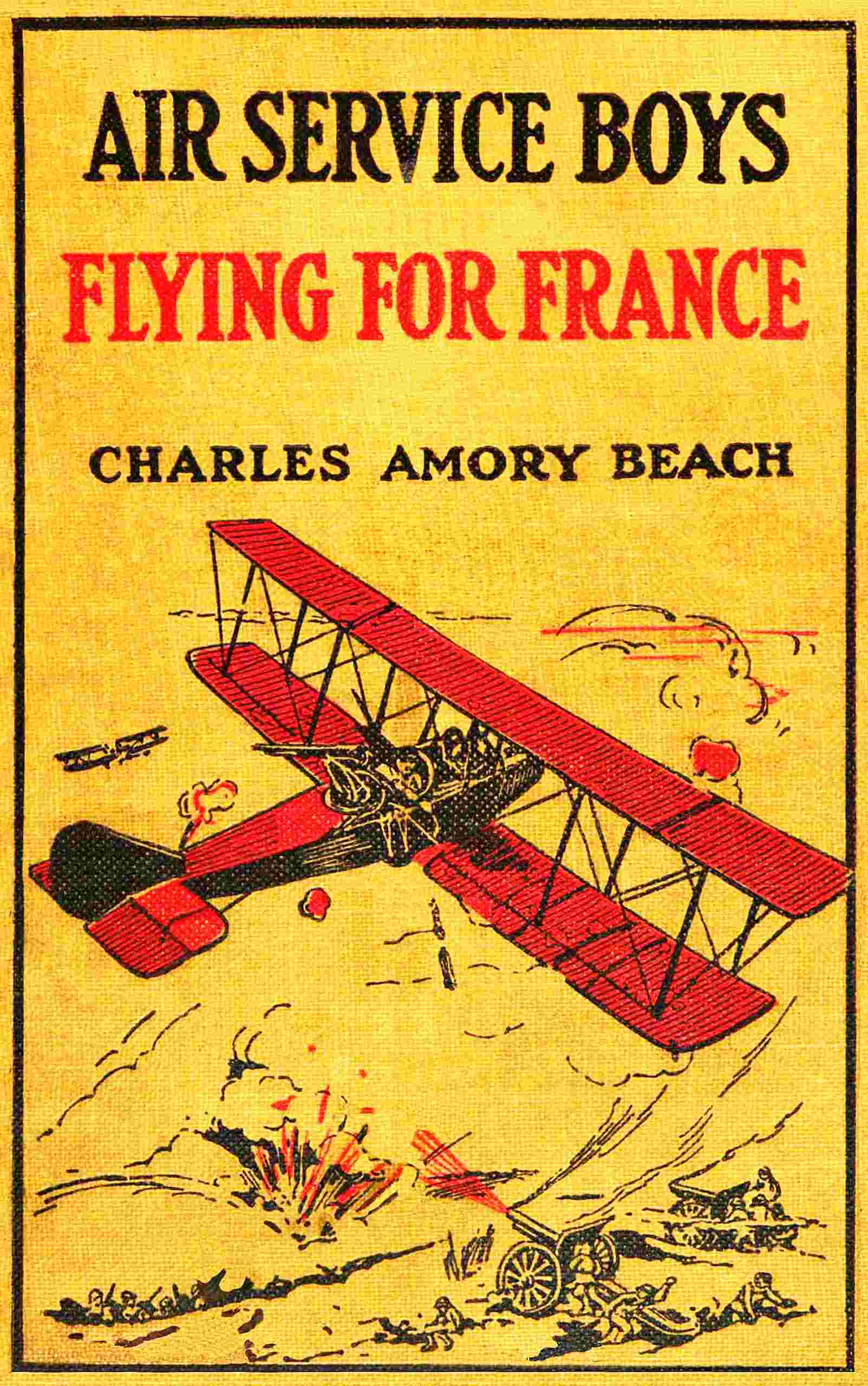 Air Service boys flying for France cover