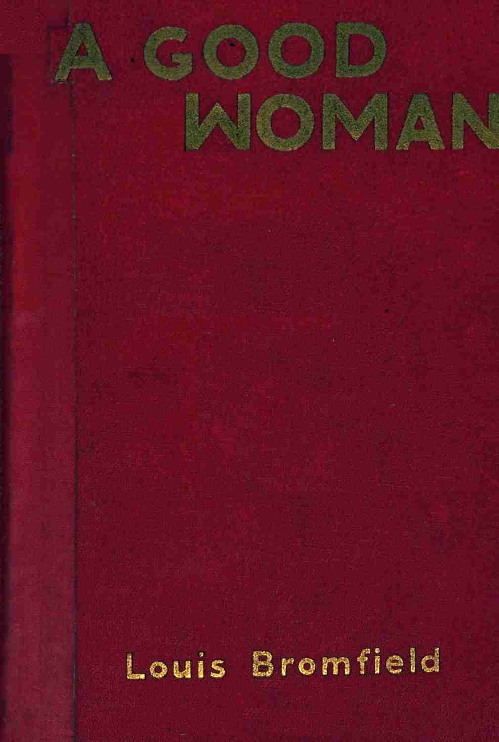 A good woman cover