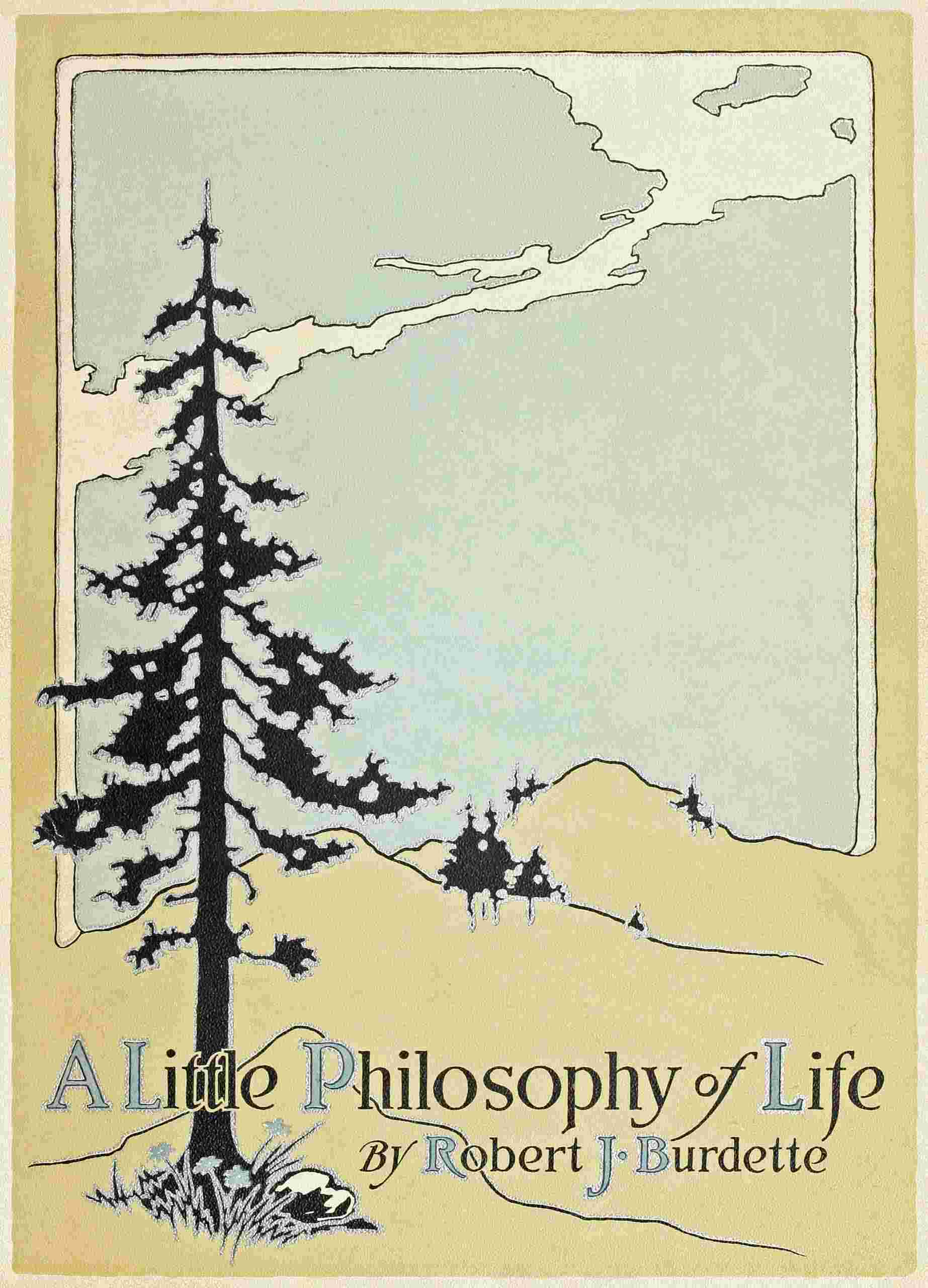 A little philosophy of life cover