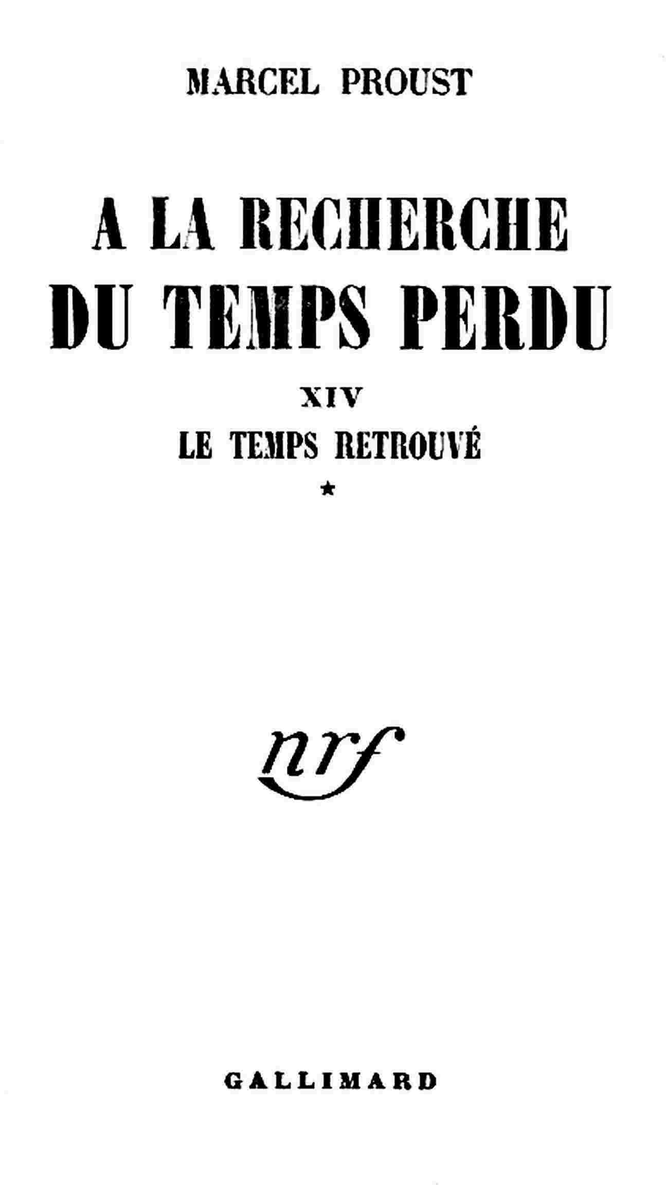 Le temps retrouvé Tome 1 (de 2) cover