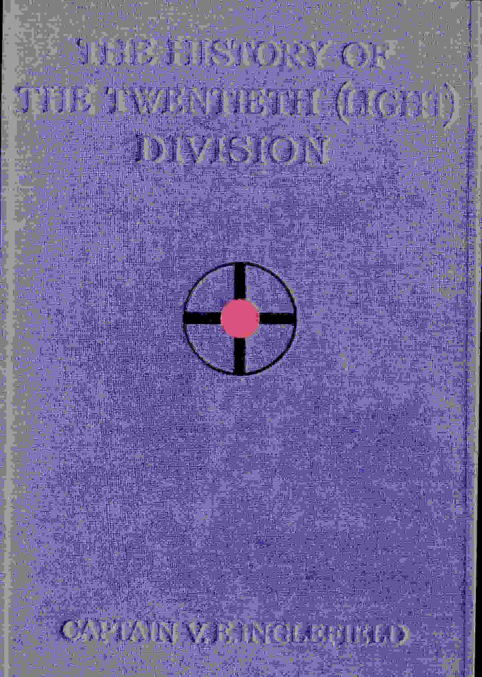 The history of the Twentieth (Light) Division cover