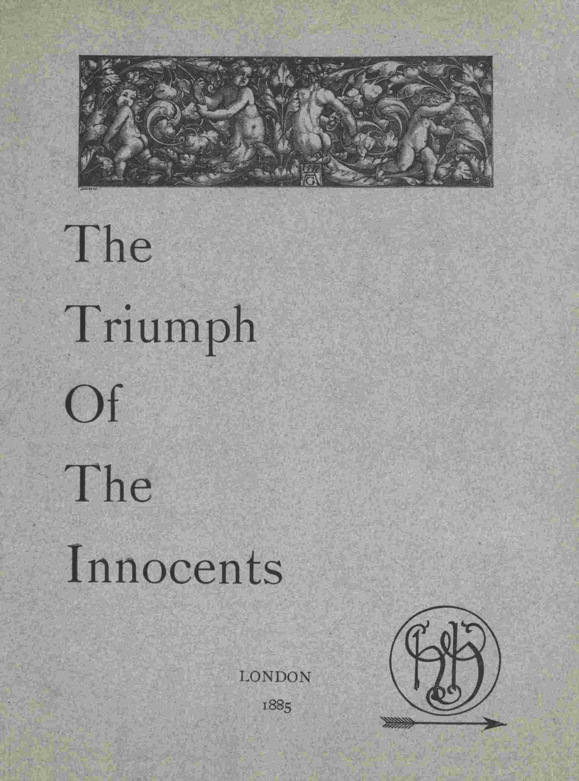 The triumph of the Innocents cover