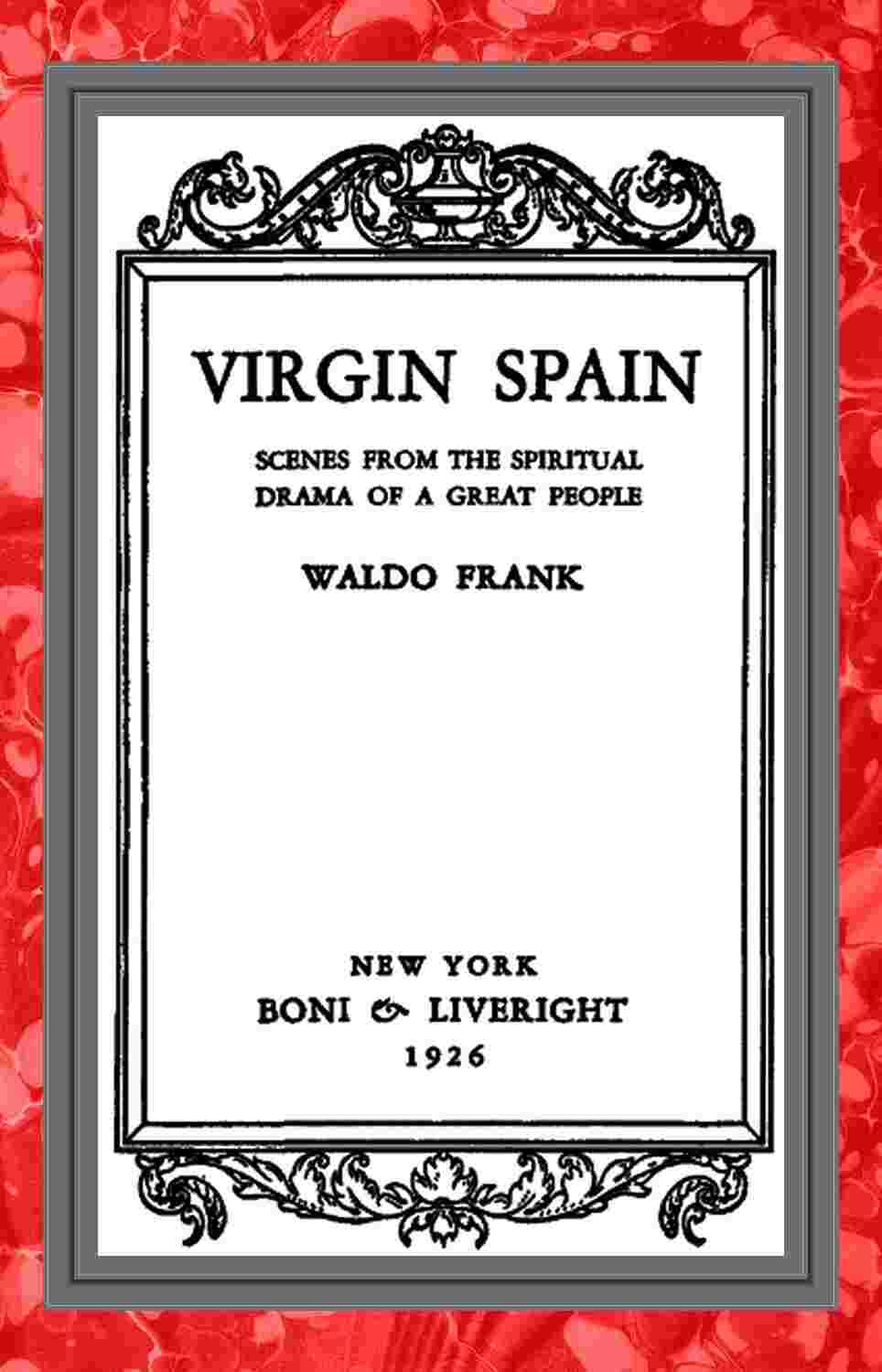 Virgin Spain cover