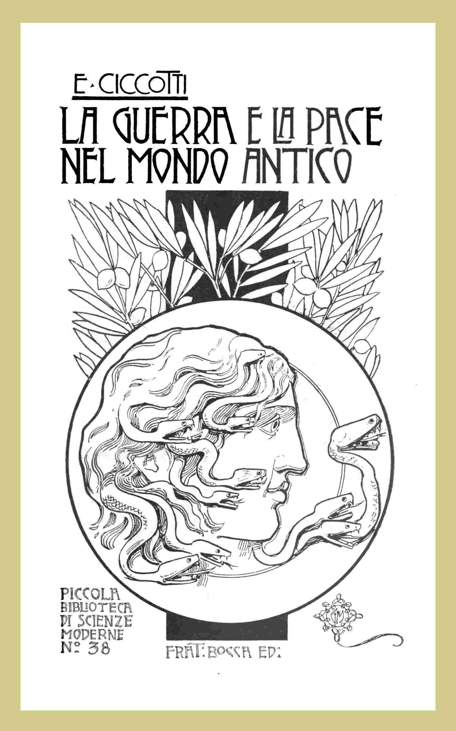 La guerra e la pace nel mondo antico cover