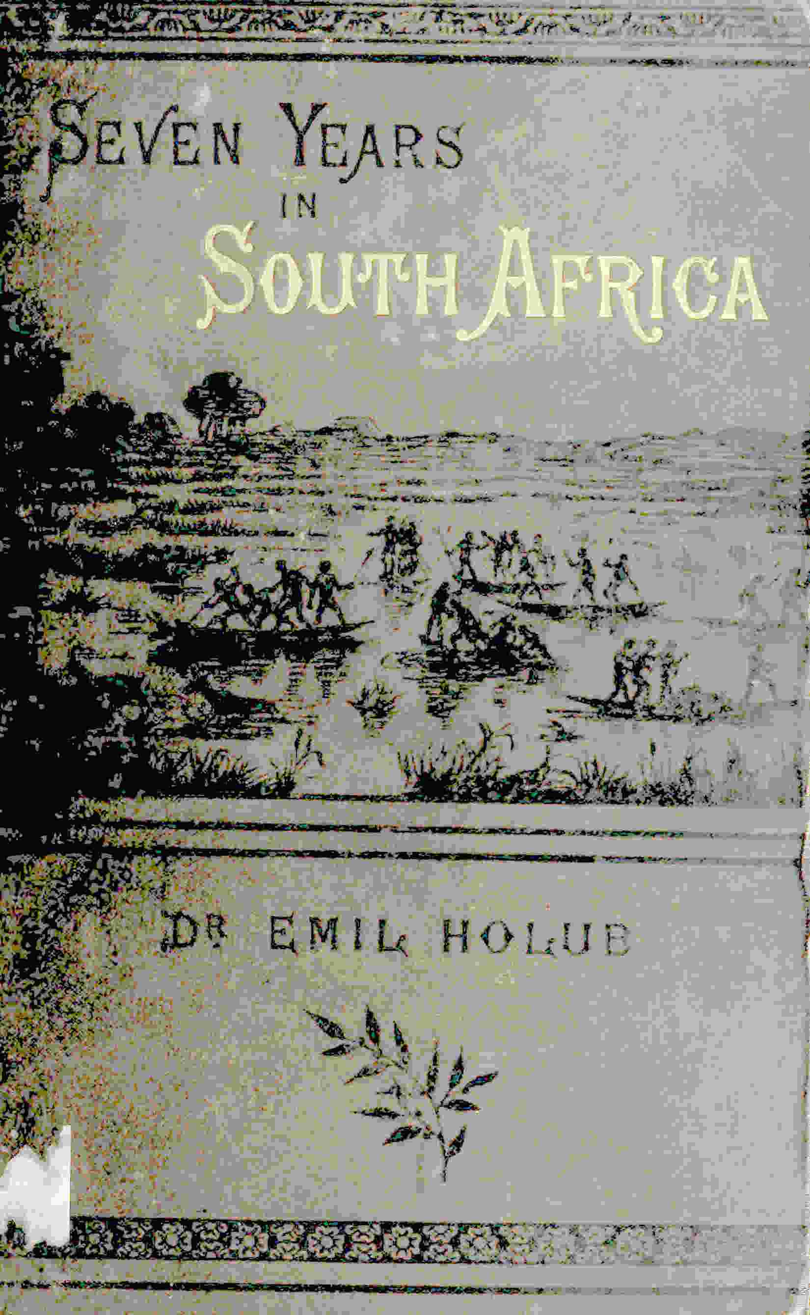 Seven years in South Africa, volume 2 (of 2) cover