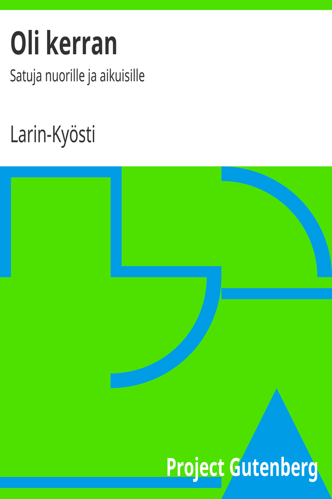 Oli kerran cover