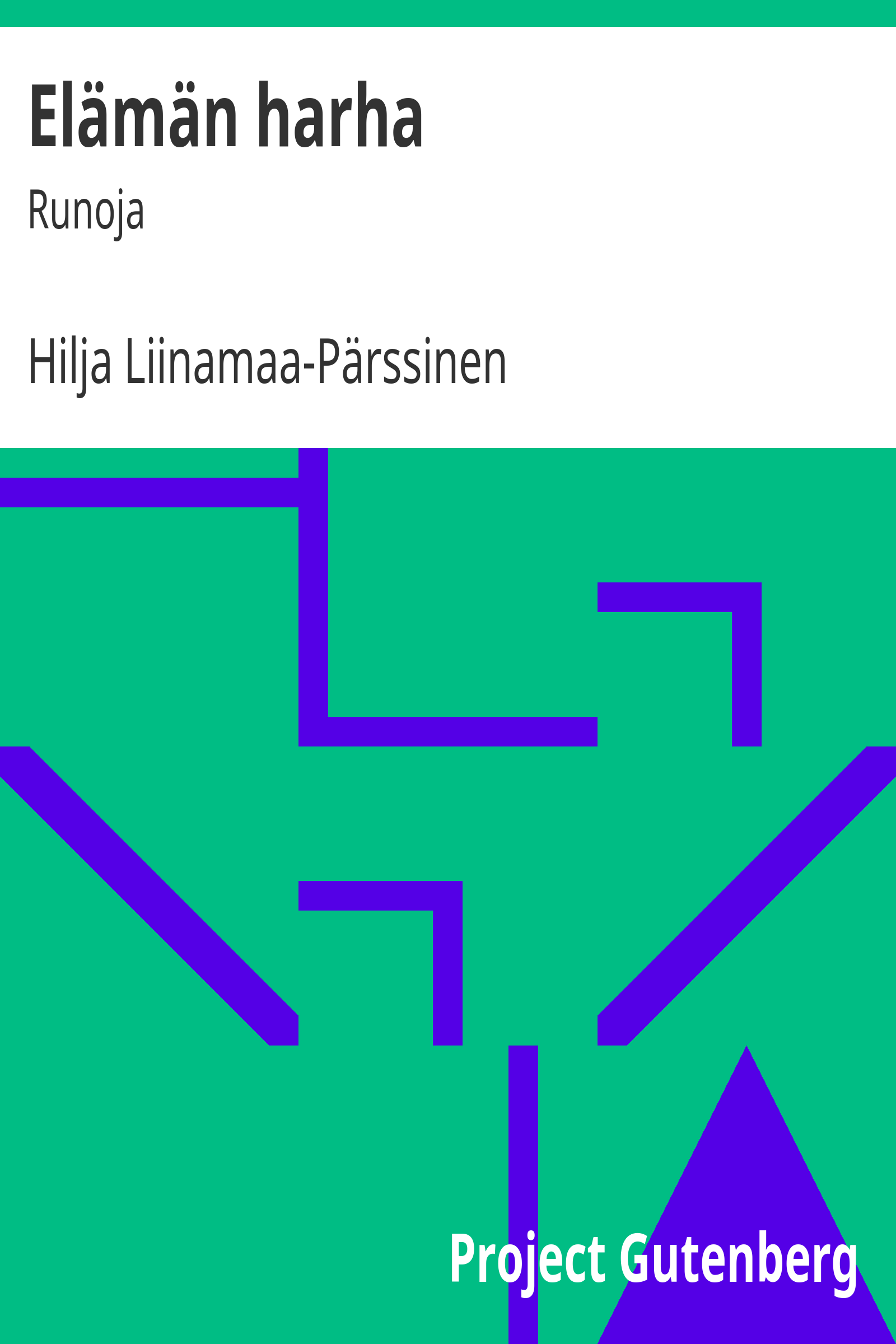 Elämän harha cover