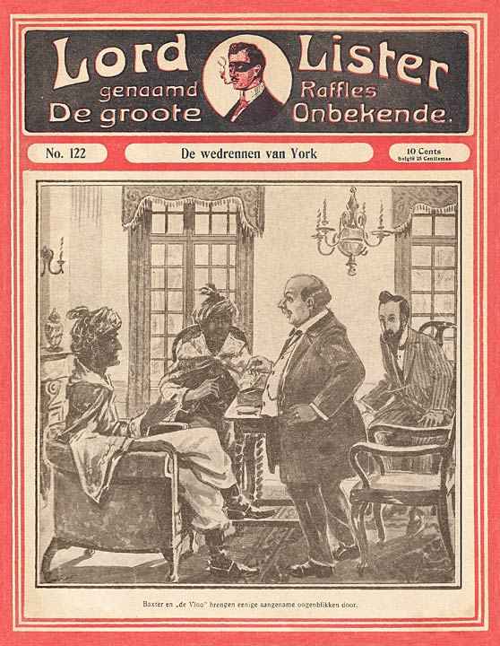 Lord Lister No. 0122: De wedrennen van York cover