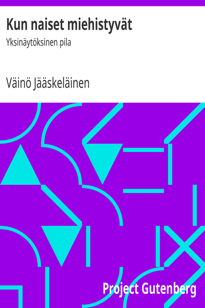 Kun naiset miehistyvät cover