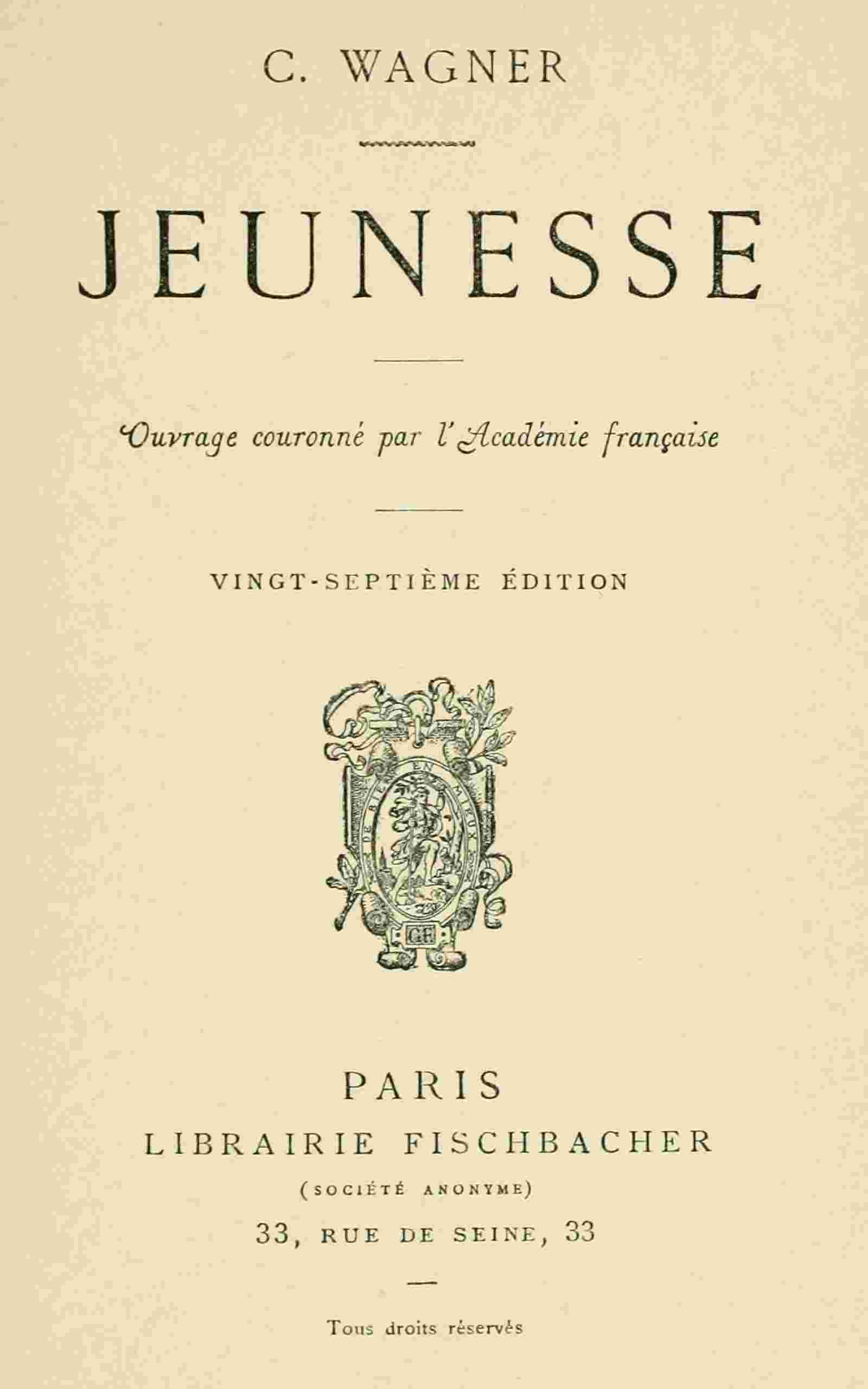 Jeunesse cover