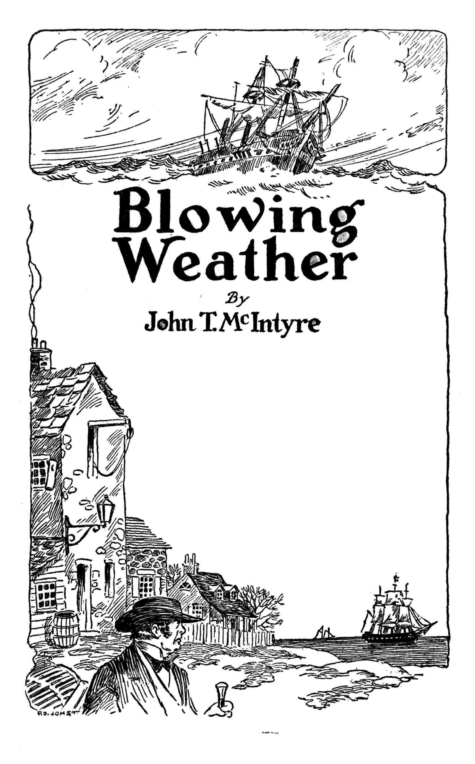 Blowing weather cover