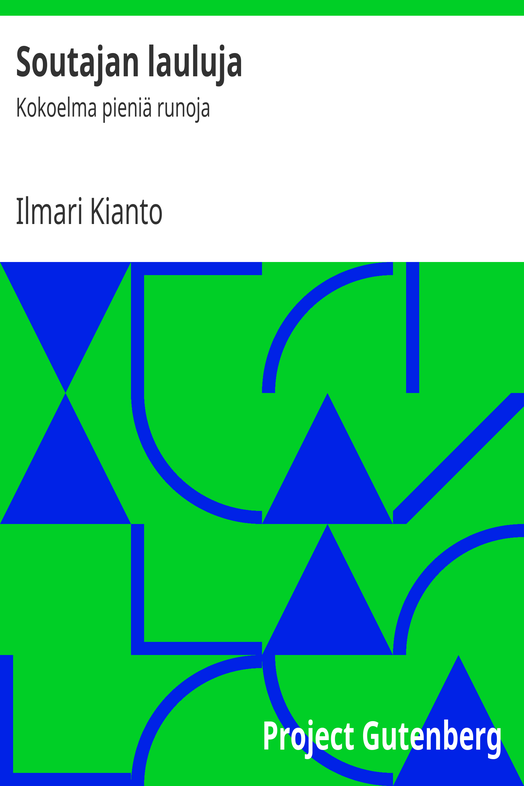Soutajan lauluja cover
