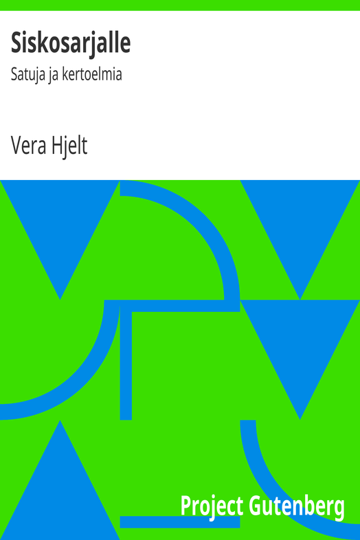Siskosarjalle cover