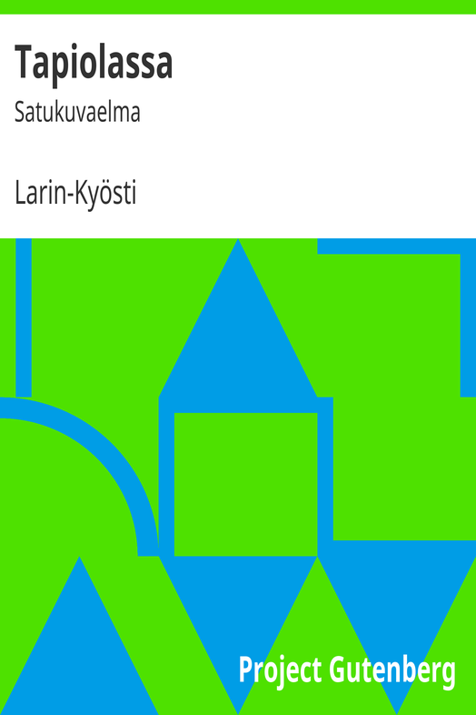 Tapiolassa cover
