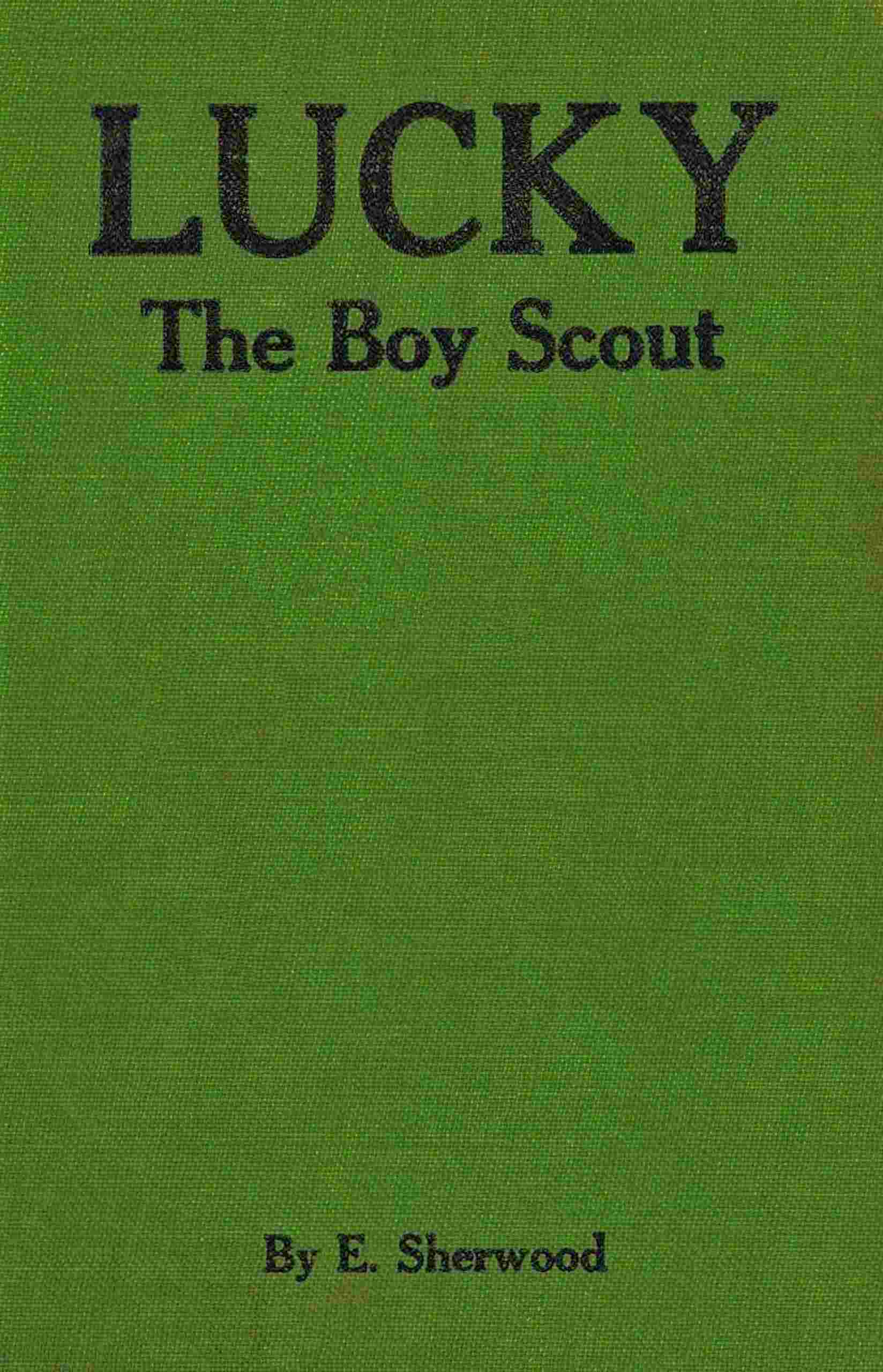 Lucky, the Boy Scout cover