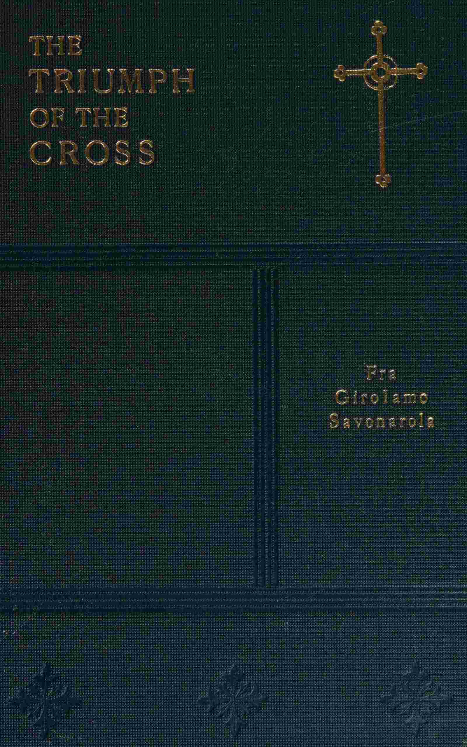 The triumph of the cross cover