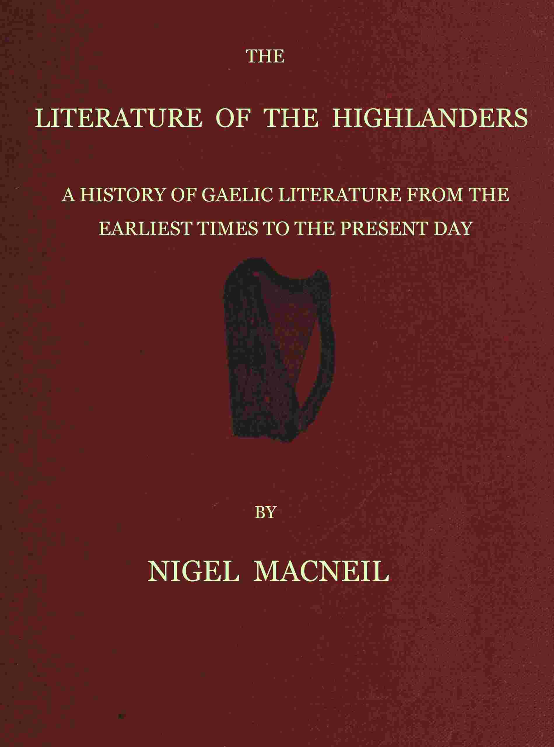 The literature of the Highlanders cover