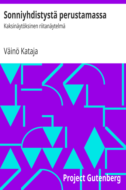 Sonniyhdistystä perustamassa cover