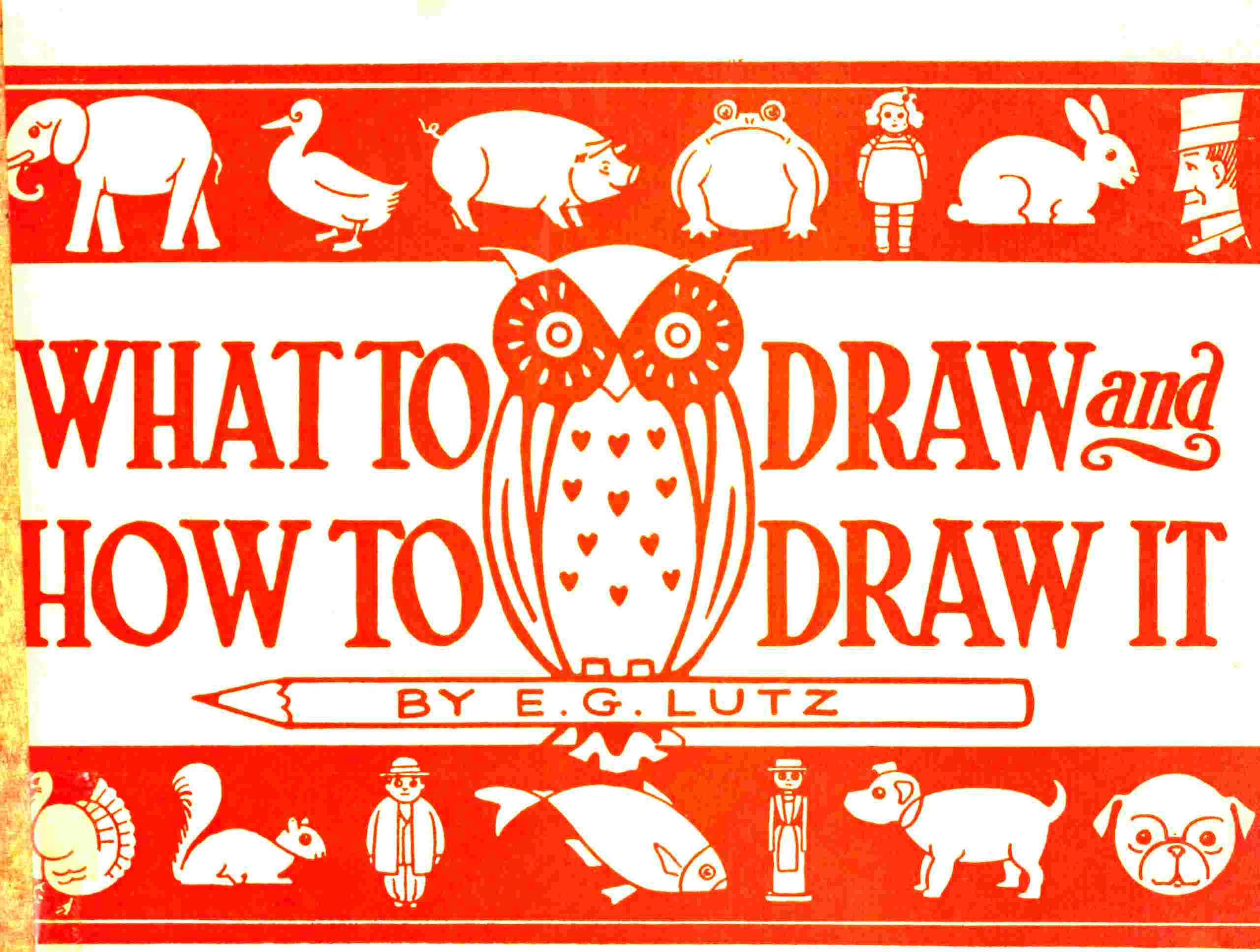 What to draw and how to draw it cover